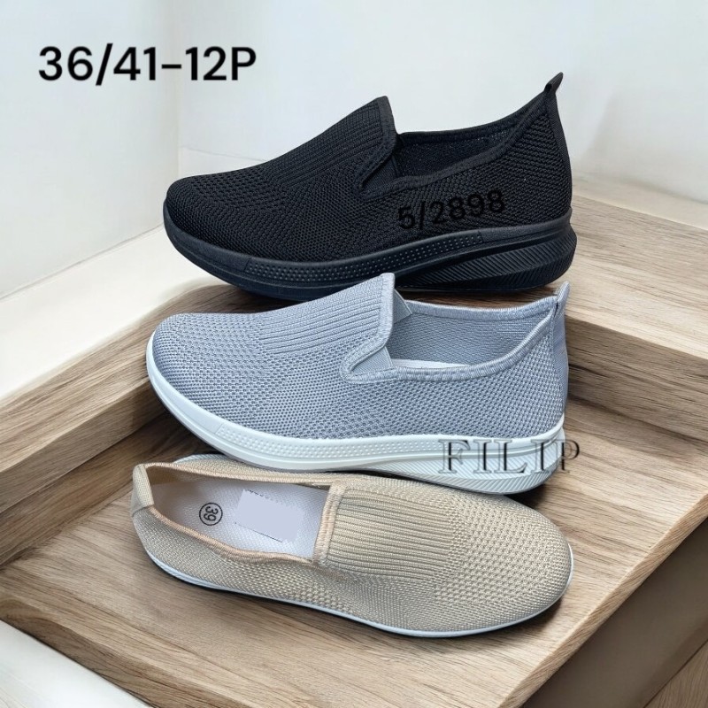 Buty Półbuty DAMSKIE (36-41,12par)Kolor Jak na zdzięciu