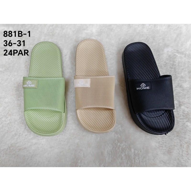 Buty Klapki DAMSKIE (36-41,24par)Kolor Jak na zdzięciu