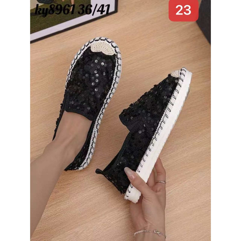 Buty  Półbuty DAMSKIE (36-41,12par)Kolor Jak na zdzięciu