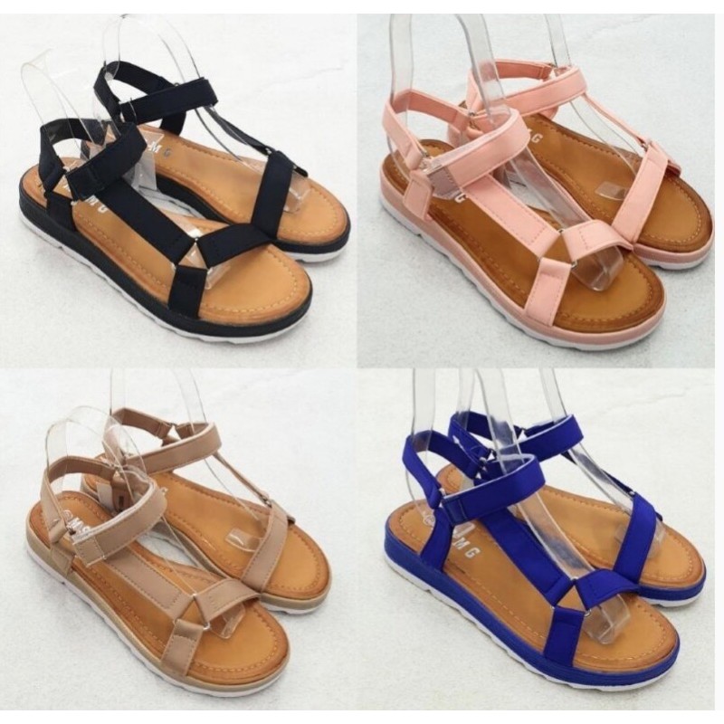 Buty Sandały DAMSKIE (36-41,12 par)Kolor Jak na zdzięciu