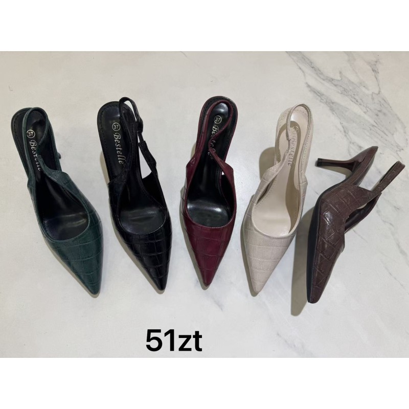 Buty Czołenka DAMSKIE (36-41,12par)Kolor Jak na zdzięciu