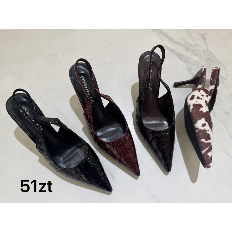 Buty Czołenka DAMSKIE (36-41,12par)Kolor Jak na zdzięciu