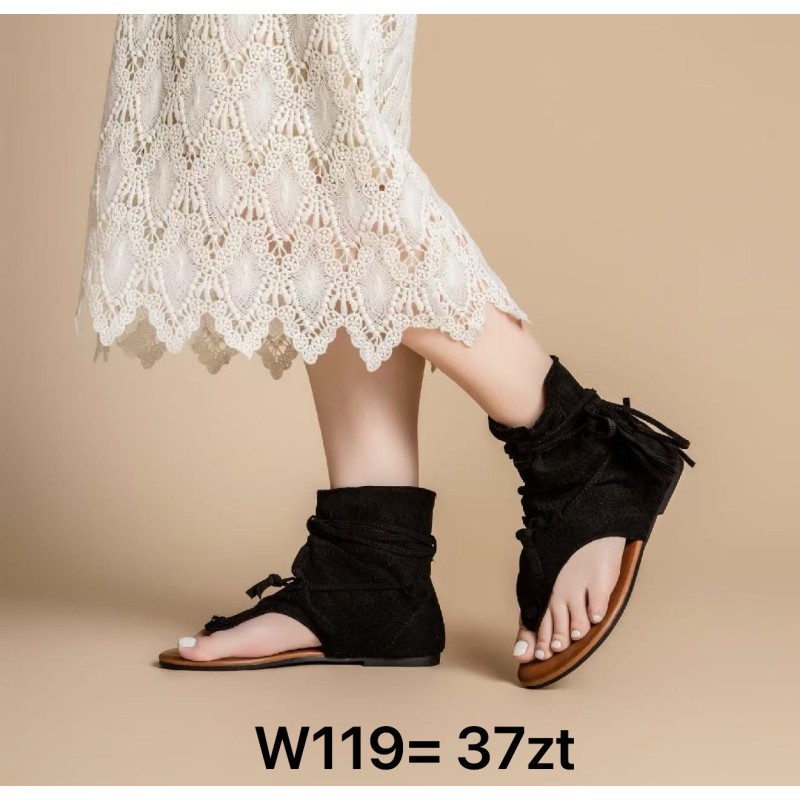 Buty Sandały DAMSKIE (36-41,12par)Kolor Jak na zdzięciu