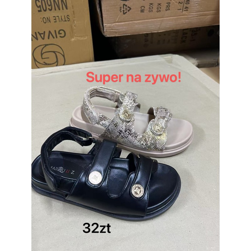 Buty Sandały DAMSKIE (36-41,12par)Kolor Jak na zdzięciu