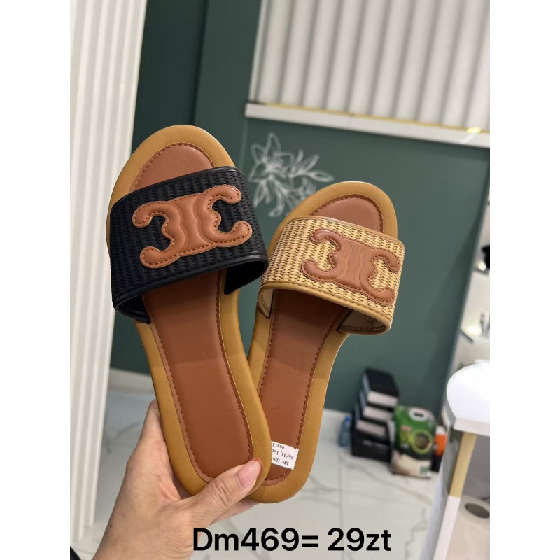 Buty Klapki DAMSKIE (36-41,12par)Kolor Jak na zdzięciu