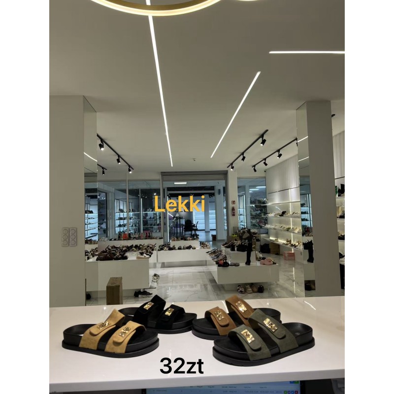Buty Klapki DAMSKIE (36-41,12par)Kolor Jak na zdzięciu