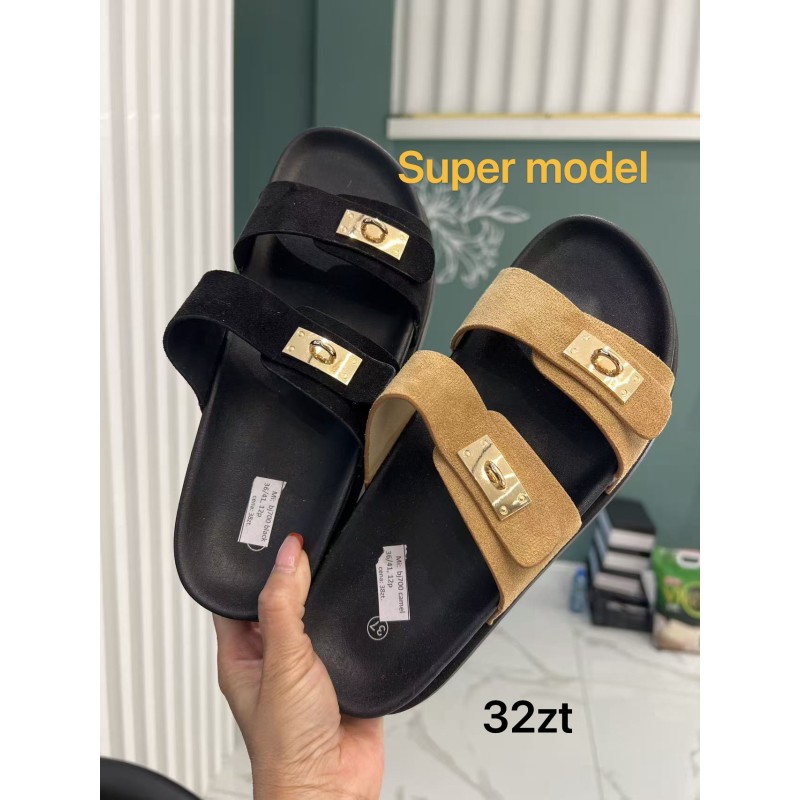 Buty Klapki DAMSKIE (36-41,12par)Kolor Jak na zdzięciu