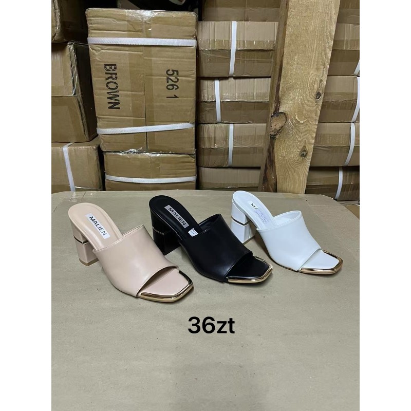 Buty Klapki DAMSKIE (36-41,12par)Kolor Jak na zdzięciu