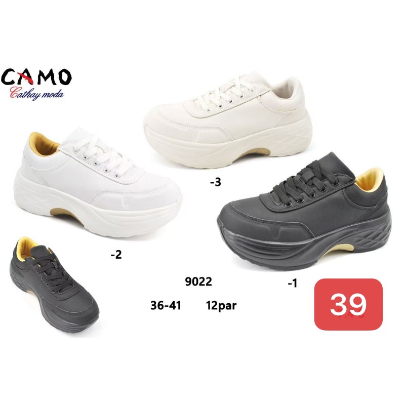 Buty Sportowe DAMSKIE (36-41,12par)Kolor Jak na zdzięciu