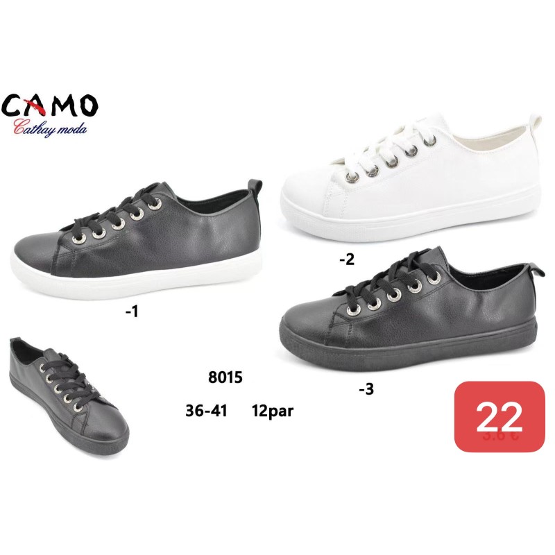 Buty Sportowe DAMSKIE (36-41,12par)Kolor Jak na zdzięciu