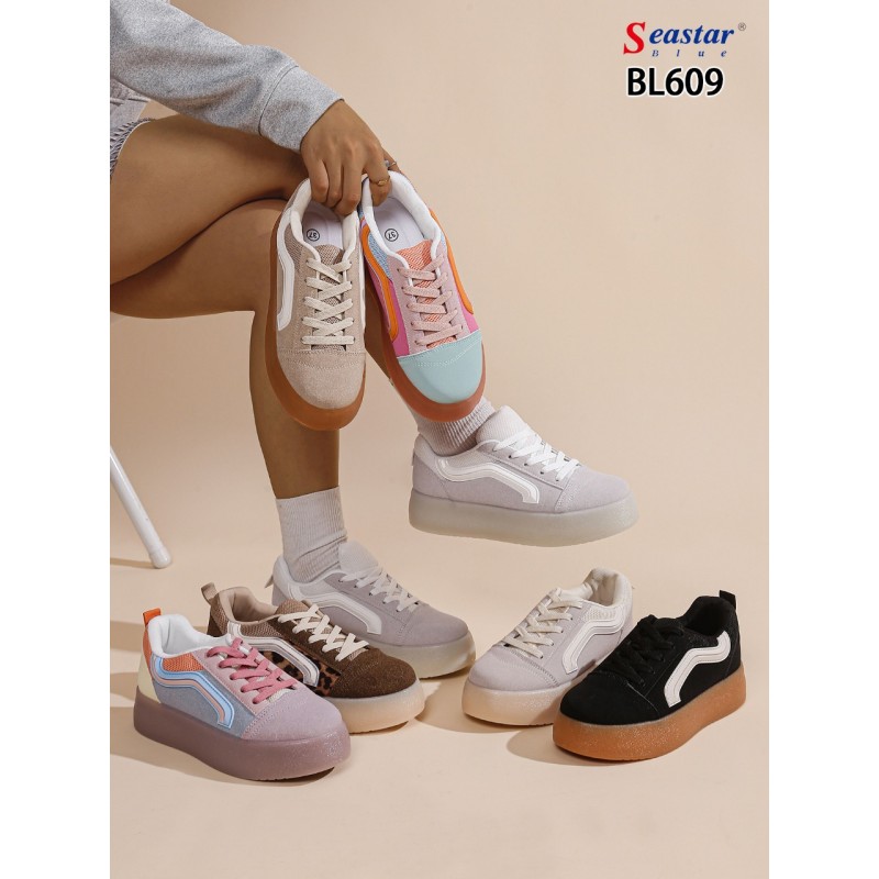 Buty Sportowe DAMSKIE (36-41,12par)Kolor Jak na zdzięciu