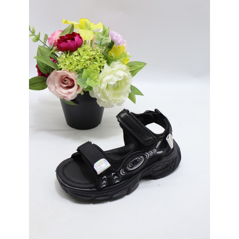 Sandały DZIECIĘCE . SIZE 32/37 (12 PAR/PACZKA) KOLOR JAK NA ZDZIĘCIU