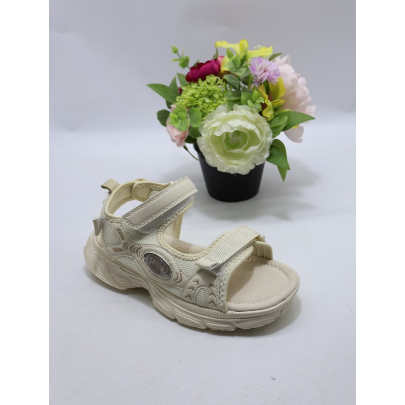 Sandały DZIECIĘCE . SIZE 32/37 (12 PAR/PACZKA) KOLOR JAK NA ZDZIĘCIU