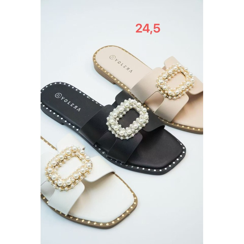 Buty Klapki DAMSKIE (36-41,12par)Kolor Jak na zdzięciu