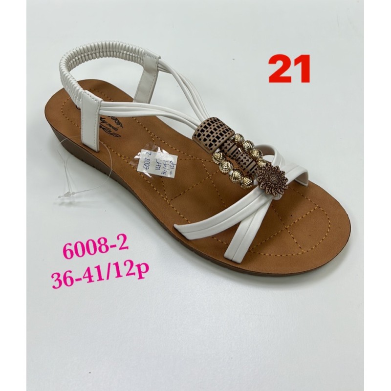 Buty Sandały DAMSKIE (36-41,12par)Kolor Jak na zdzięciu