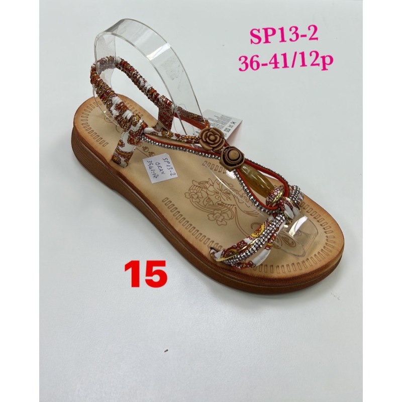 Buty Sandały DAMSKIE (36-41,12par)Kolor Jak na zdzięciu