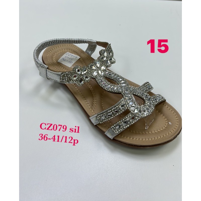 Buty Sandały DAMSKIE (36-41,12par)Kolor Jak na zdzięciu