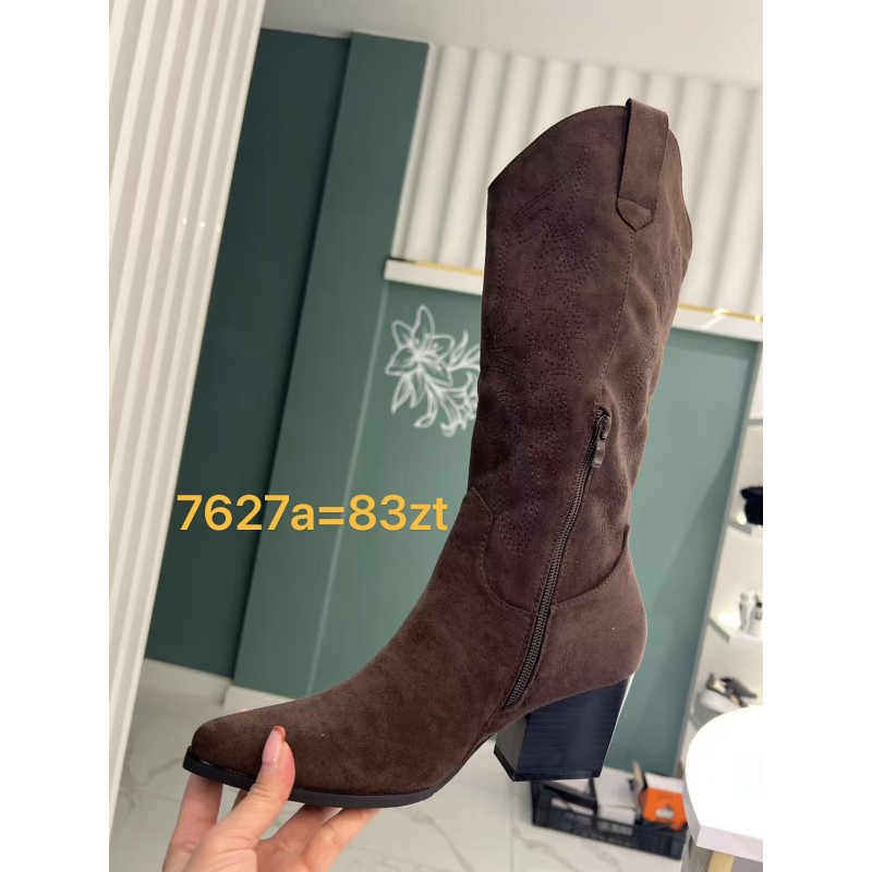 Buty Botki DAMSKIE (36-41,12par)Kolor Jak na zdzięciu