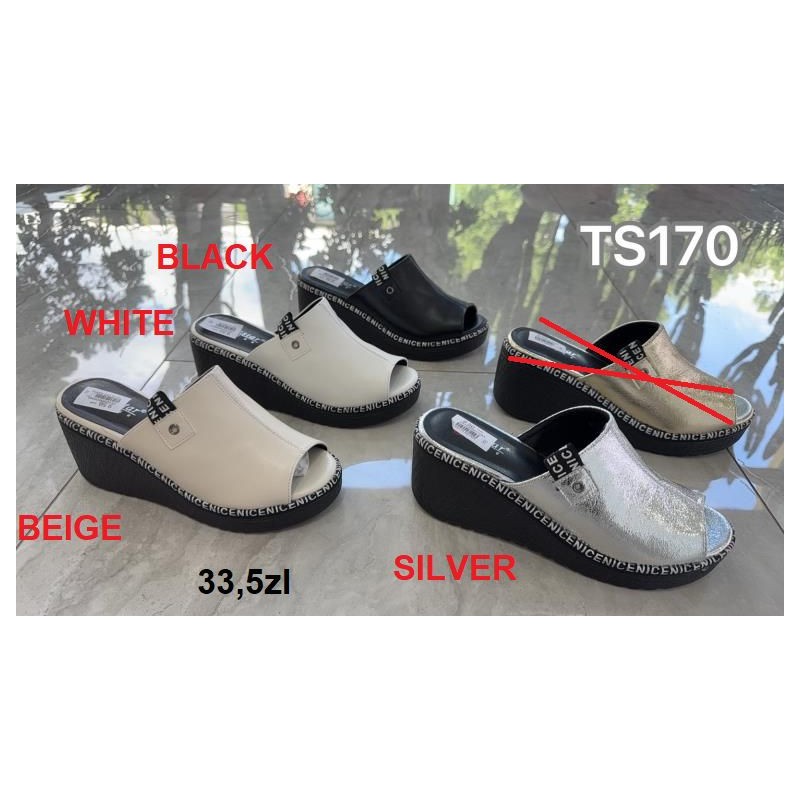 Buty Klapki DAMSKIE (36-41,12par)Kolor Jak na zdzięciu