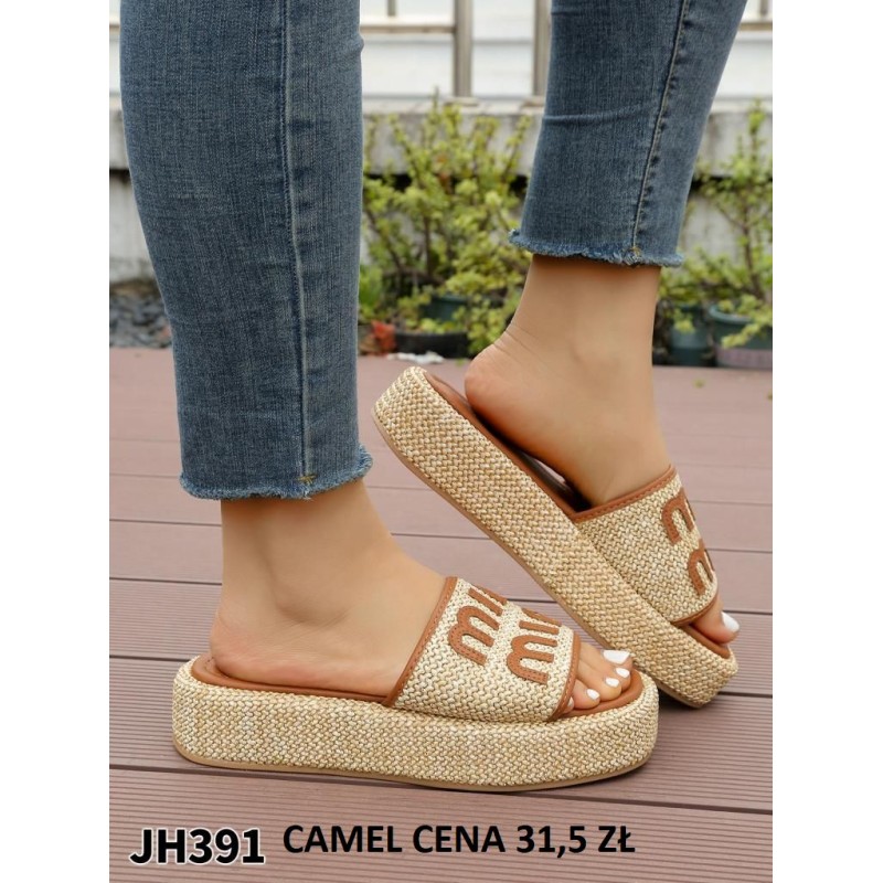 Buty Klapki DAMSKIE (36-41,12par)Kolor Jak na zdzięciu