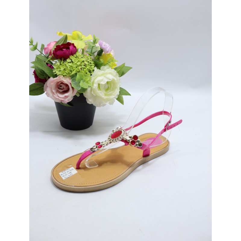 Sandały DAMSKIE . SIZE 36/41 (10 PAR/PACZKA) KOLOR JAK NA ZDZIĘCIU