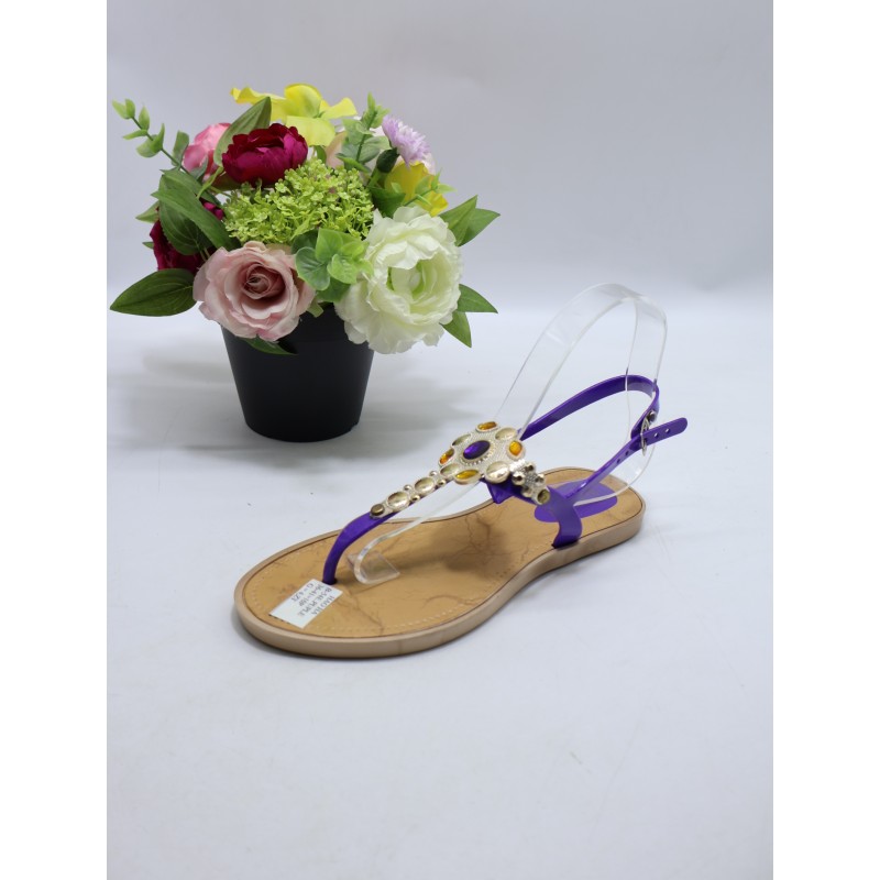 Sandały DAMSKIE . SIZE 36/41 (10 PAR/PACZKA) KOLOR JAK NA ZDZIĘCIU