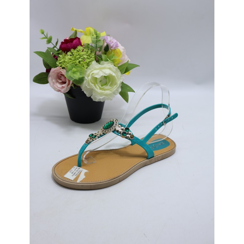 Sandały DAMSKIE . SIZE 36/41 (10 PAR/PACZKA) KOLOR JAK NA ZDZIĘCIU