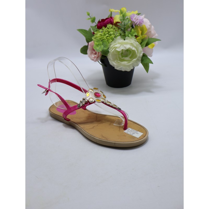 Sandały DAMSKIE . SIZE 36/41 (10 PAR/PACZKA) KOLOR JAK NA ZDZIĘCIU