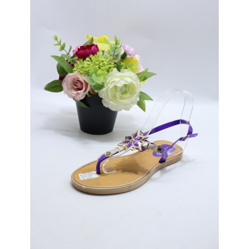 Sandały DAMSKIE . SIZE 36/41 (10 PAR/PACZKA) KOLOR JAK NA ZDZIĘCIU