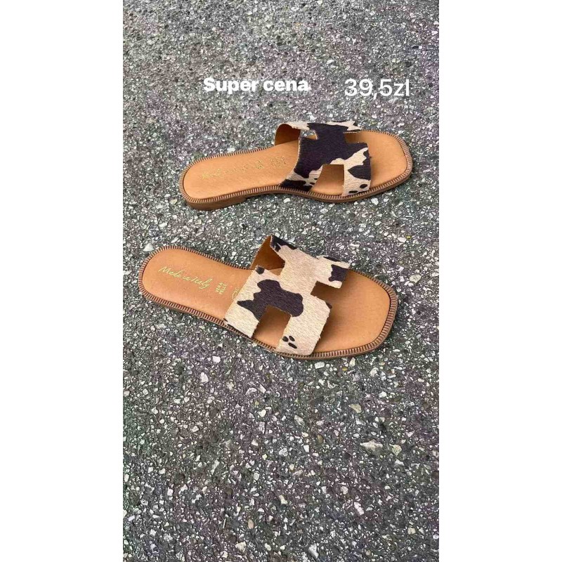 Buty Klapki DAMSKIE (36-41,12 par)Kolor Jak na zdzięciu