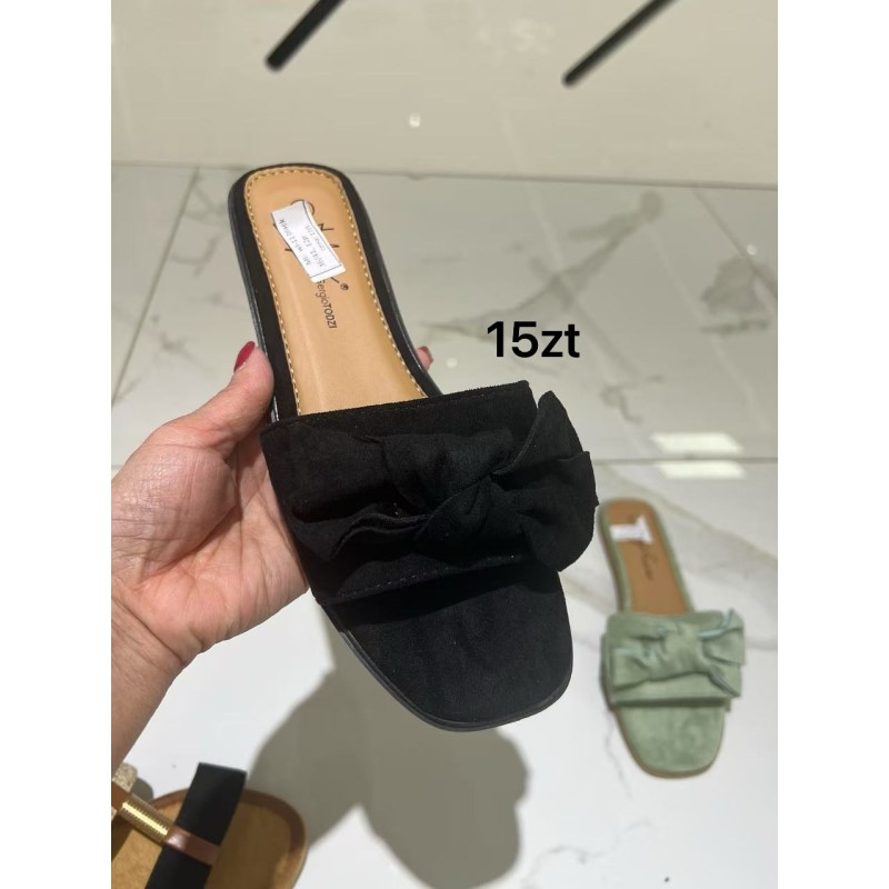 Buty Klapki DAMSKIE (36-41,12 par)Kolor Jak na zdzięciu
