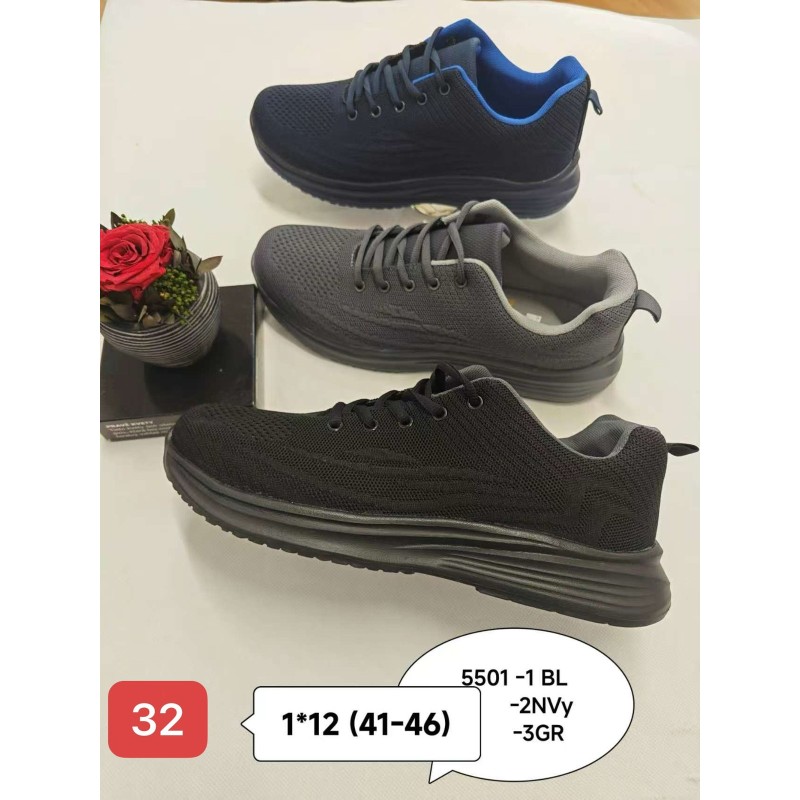 Buty Sportowe MĘSKIE (41-46,12 par)Kolor Jak na zdzięciu
