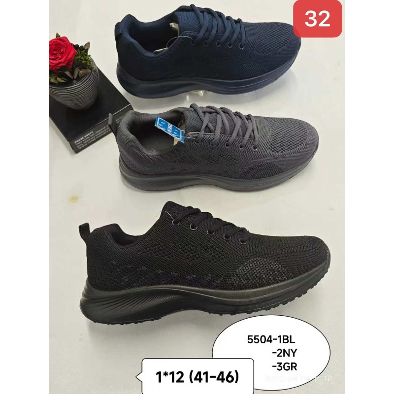 Buty Sportowe MĘSKIE (41-46,12 par)Kolor Jak na zdzięciu