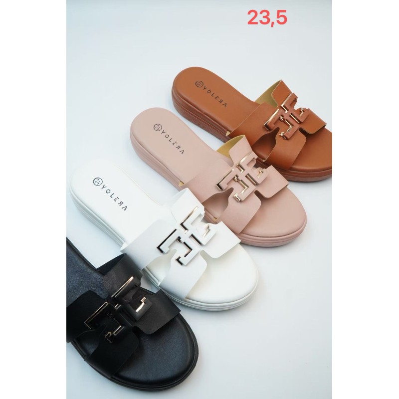 Buty Klapki DAMSKIE (36-41,12 par)Kolor Jak na zdzięciu
