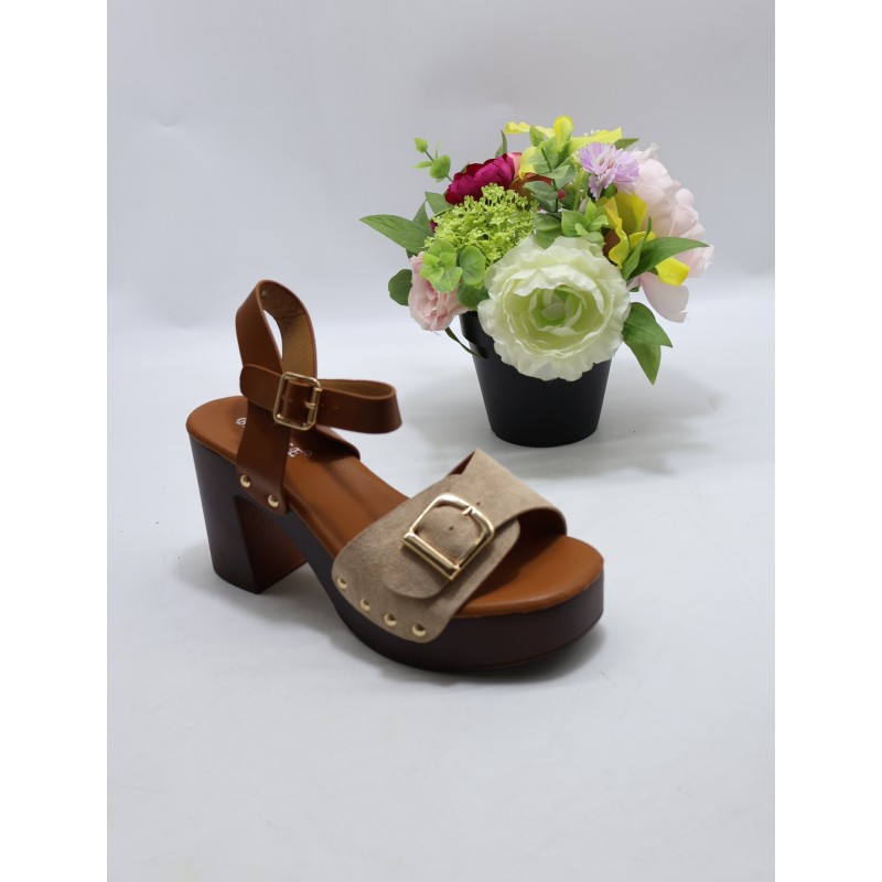 Sandały DAMSKIE. SIZE 36/41 (12 PAR/PACZKA) KOLOR JAK NA ZDZIĘCIU