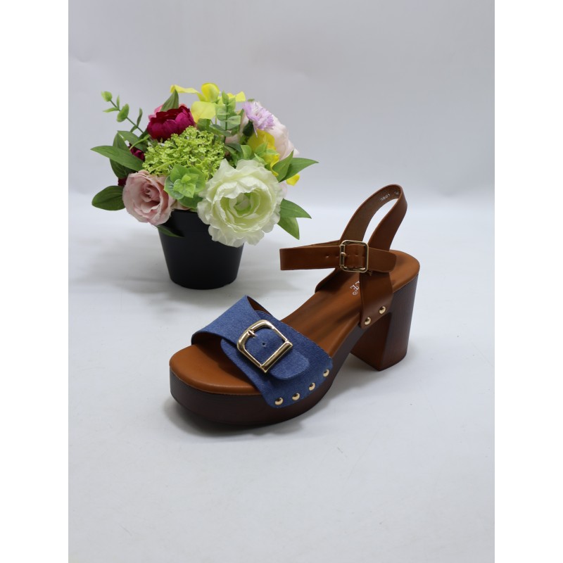 Sandały DAMSKIE. SIZE 36/41 (12 PAR/PACZKA) KOLOR JAK NA ZDZIĘCIU
