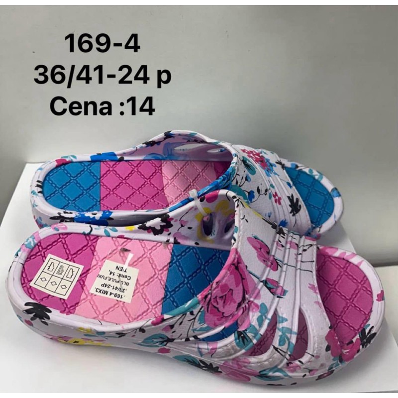 Buty Klapki DAMSKIE (36-41,24par)Kolor Jak na zdzięciu