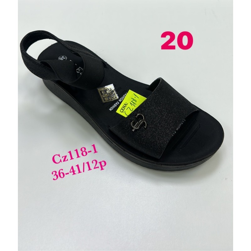 Buty Sandały DAMSKIE (36-41,12par)Kolor Jak na zdzięciu