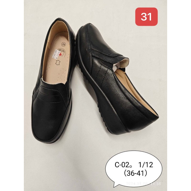 Buty Półbuty DAMSKIE (37-42,12par)Kolor Jak na zdzięciu