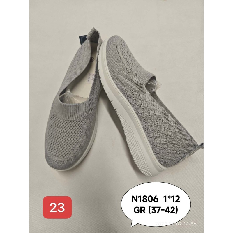 Buty Półbuty DAMSKIE (37-42,12par)Kolor Jak na zdzięciu