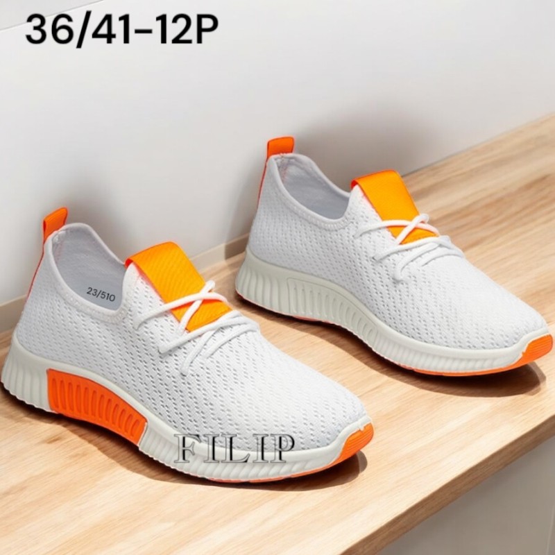 Buty Sportowe DAMSKIE (36-41,12par)Kolor Jak na zdzięciu