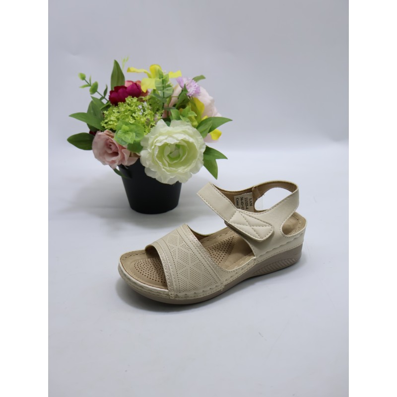 Sandały DAMSKIE. SIZE: 36/42 (12 PAR/PACZKA) KOLOR JAK NA ZDZIĘCIU
