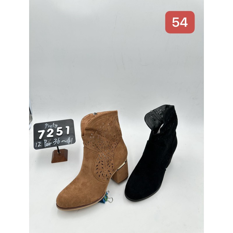 Buty Botki DAMSKIE (36-41,12par)Kolor Jak na zdzięciu