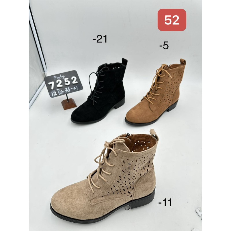 Buty Botki DAMSKIE (36-41,12par)Kolor Jak na zdzięciu