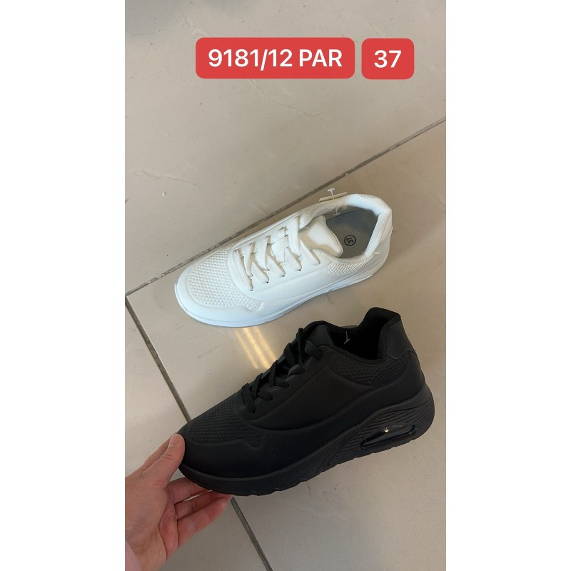 Buty Sportowe DAMSKIE (36-41,12par)Kolor Jak na zdzięciu