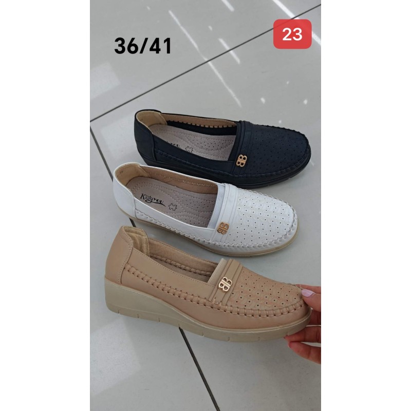 Buty Półbuty DAMSKIE (36-41,12par)Kolor Jak na zdzięciu