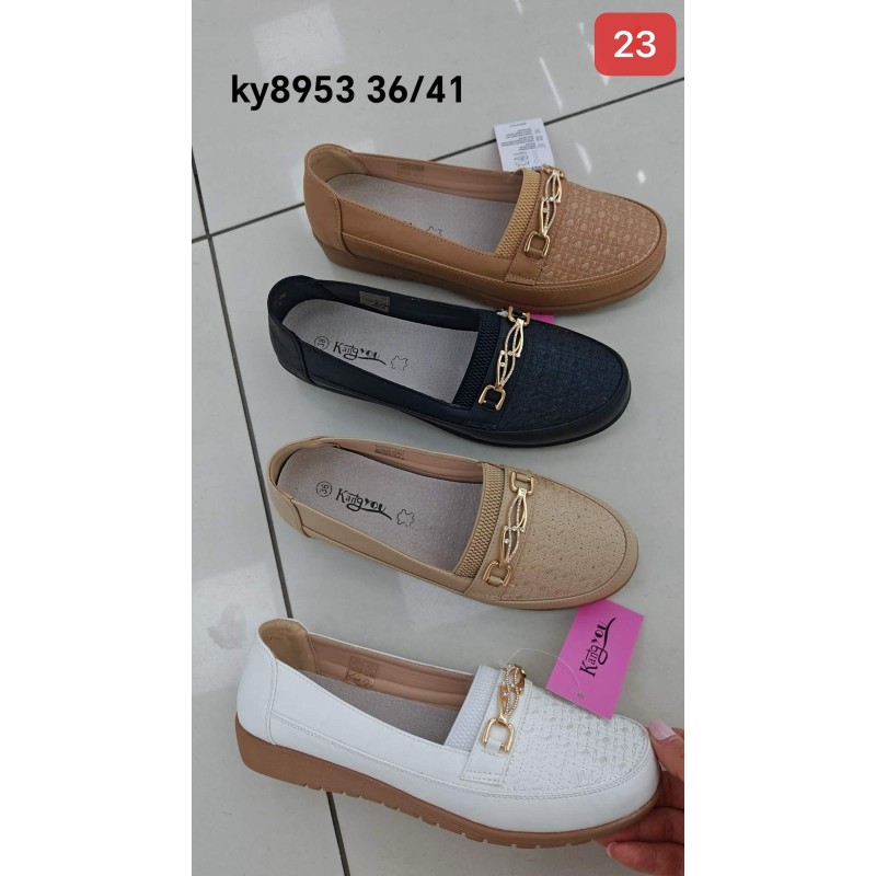 Buty Półbuty DAMSKIE (36-41,12par)Kolor Jak na zdzięciu