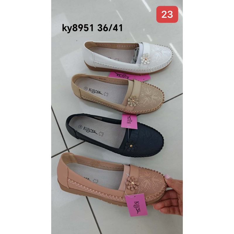 Buty Półbuty DAMSKIE (36-41,12par)Kolor Jak na zdzięciu