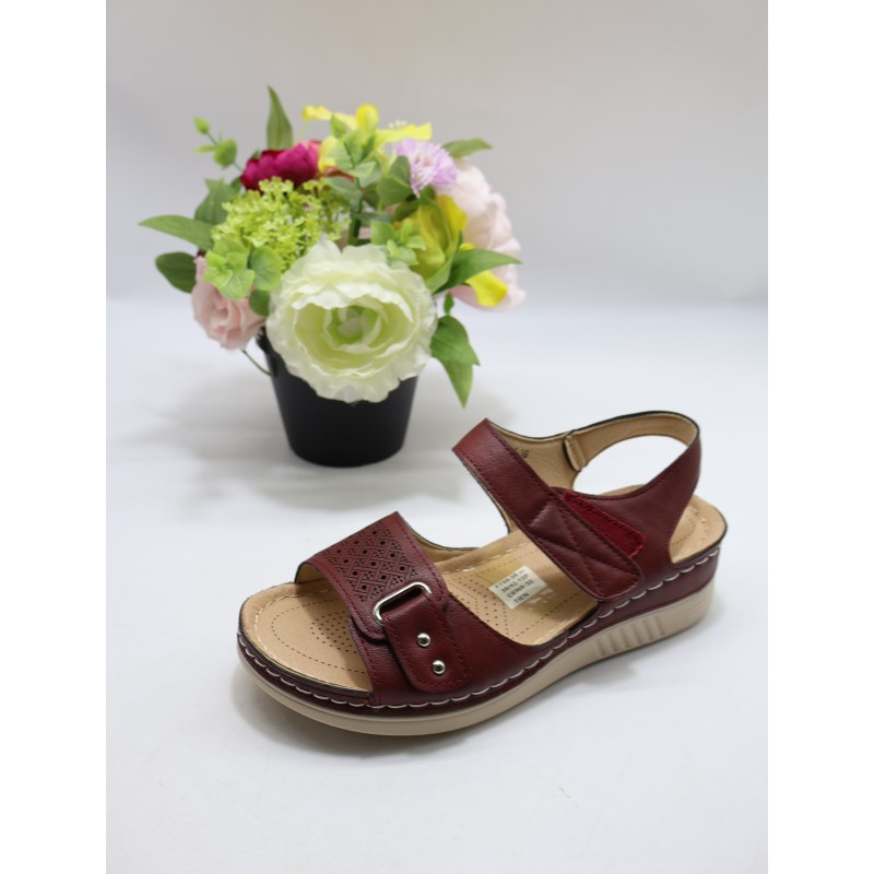 Sandały DAMSKIE. SIZE: 36/42 (12 PAR/PACZKA) KOLOR JAK NA ZDZIĘCIU