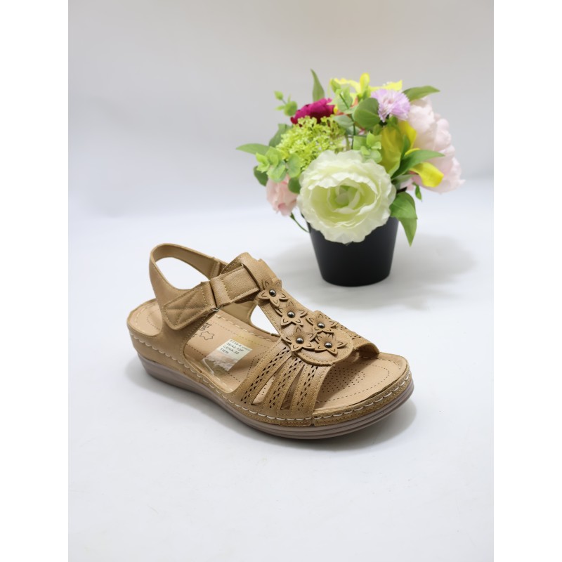 Sandały DAMSKIE. SIZE: 36/42 (12 PAR/PACZKA) KOLOR JAK NA ZDZIĘCIU